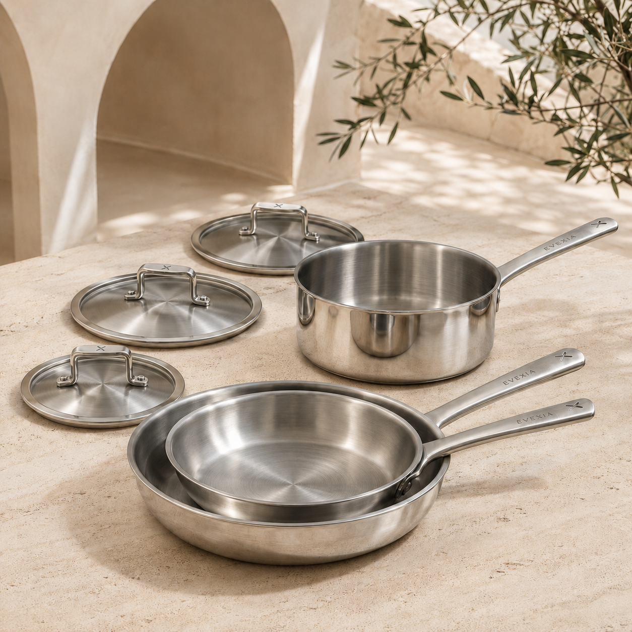 Stainless Steel Cookware Collection