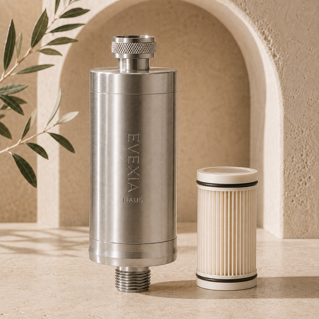 Universal Inline Shower Filter